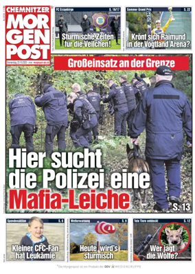 Cover of Chemnitzer Morgenpost