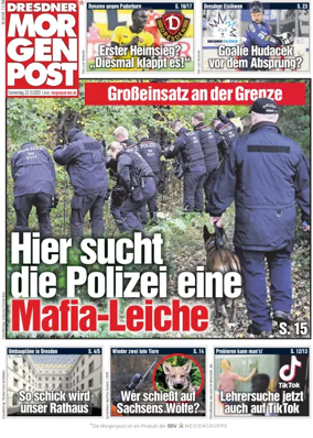 Cover of Dresdner Morgenpost