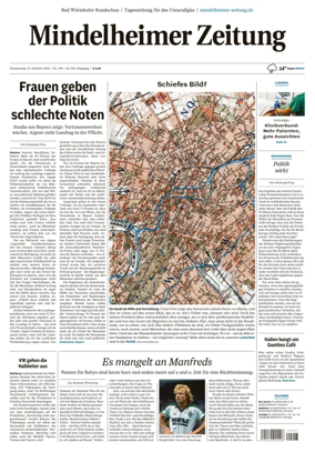 Cover of Mindelheimer Zeitung