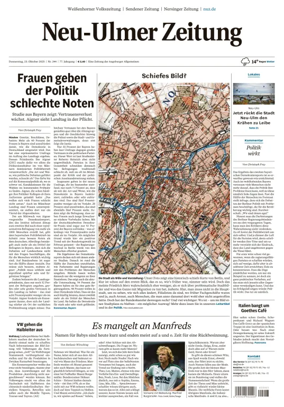 Cover of Neu-Ulmer Zeitung