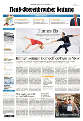 Cover of Neuss-Grevenbroicher Zeitung Neuss