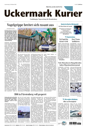 Cover of Prenzlauer Zeitung