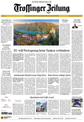 Cover of Trossinger Zeitung