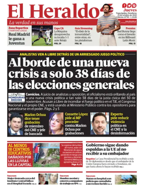 Cover of Diario El Heraldo