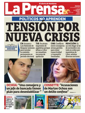 Cover of Diario La Prensa
