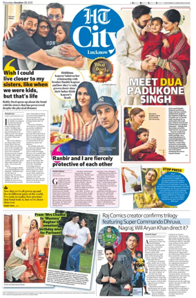 Cover of Hindustan Times (Lucknow) - Live