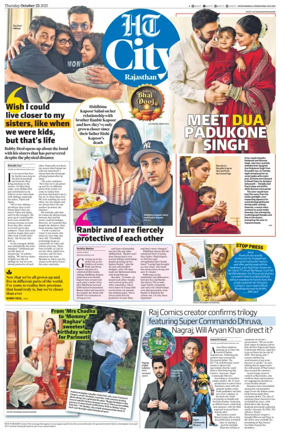 Cover of Hindustan Times (Jaipur) - City