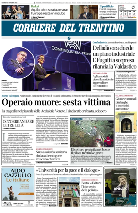 Cover of Corriere del Trentino