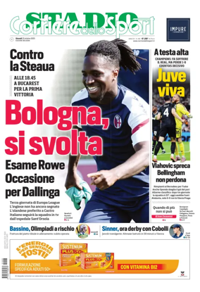 Cover of Corriere dello Sport Stadio (Bologna)
