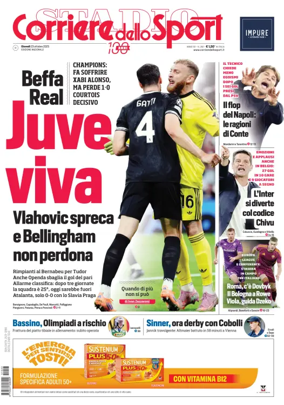 Cover of Corriere dello Sport