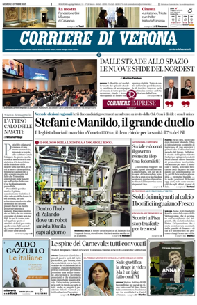 Cover of Corriere di Verona