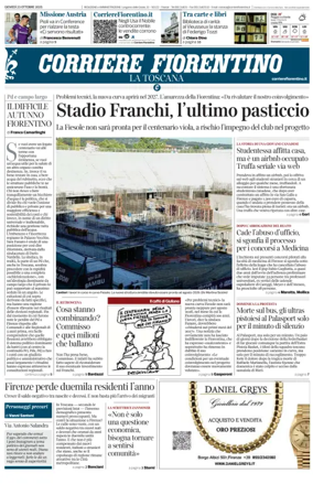 Cover of Corriere Fiorentino