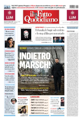 Cover of Il Fatto Quotidiano