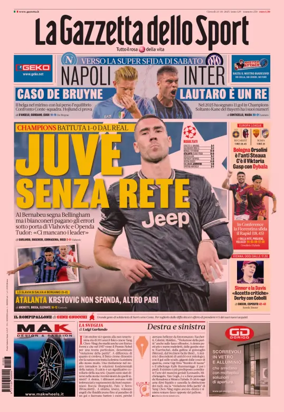 Cover of La Gazzetta dello Sport - Romana