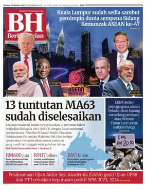 Cover of Berita Harian