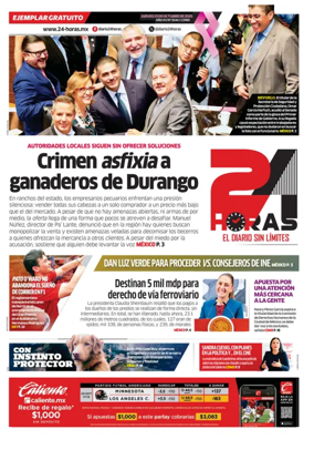 Cover of 24 Horas - El diario sin limites