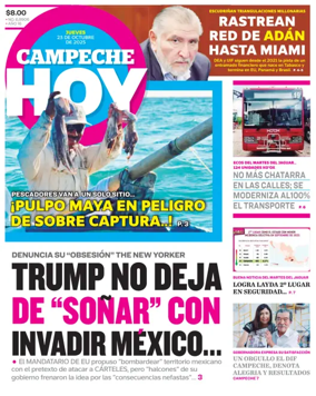 Cover of Campeche Hoy