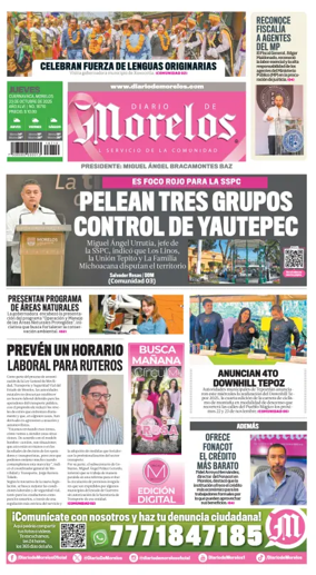 Cover of Diario de Morelos