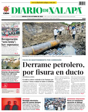 Cover of Diario de Xalapa