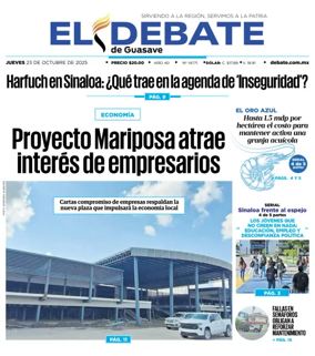Cover of El Debate de Guasave