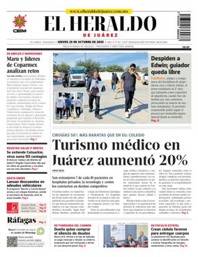 Cover of El Heraldo de Juarez