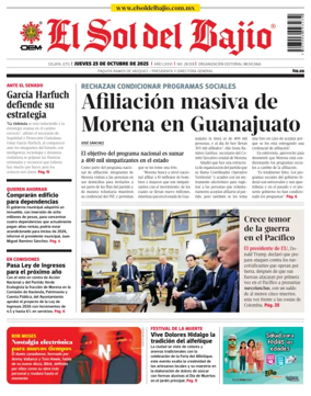 Cover of El Sol de Bajío