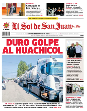 Cover of El Sol de San Juan del Río