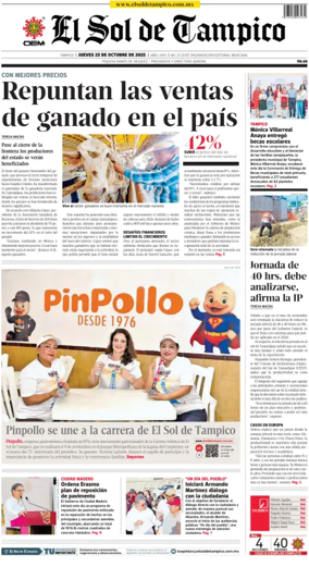 Cover of El Sol de Tampico