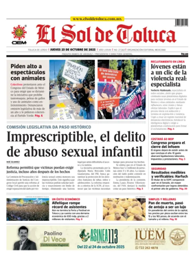 Cover of El Sol de Toluca