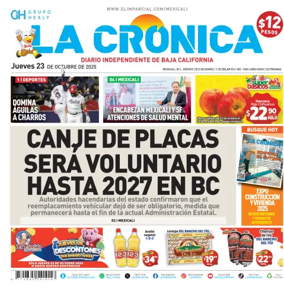 Cover of La Crónica