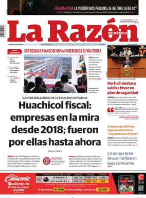 Cover of La Razón de México