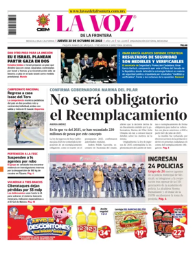 Cover of La Voz de la Frontera