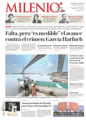 Cover of Milenio Tamaulipas
