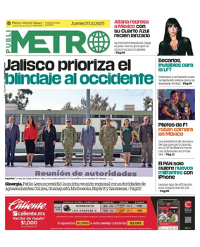 Cover of Publimetro Guadalajara