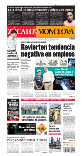 Cover of Zócalo Monclova