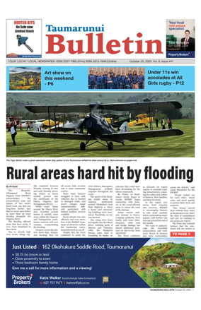 Cover of Taumarunui Bulletin