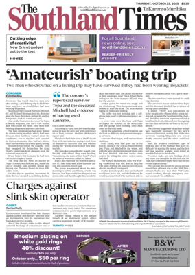 Cover of The Southland Times