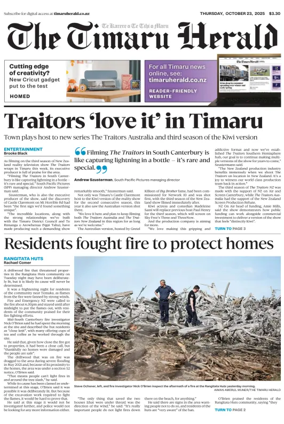 Cover of The Timaru Herald