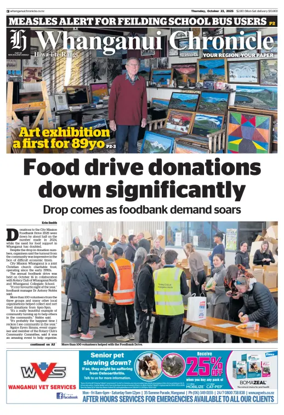 Cover of Wanganui Chronicle