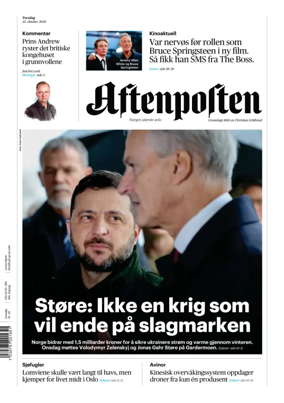 Cover of Aftenposten