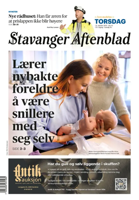 Cover of Stavanger Aftenblad