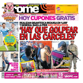 Cover of Diario Trome