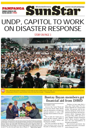 Cover of Sun.Star Pampanga