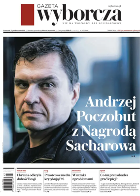 Cover of Gazeta Wyborcza