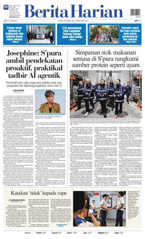 Cover of Berita Harian