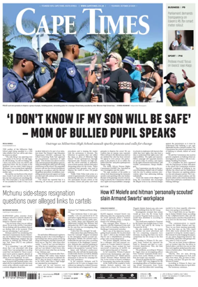 Cover of Cape Times