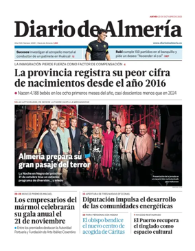Cover of Diario de Almeria