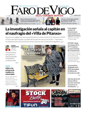 Cover of Faro de Vigo (Deza/Tabeiros-Montes)