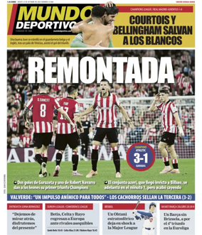 Cover of Mundo Deportivo (Bizkaia-Araba)