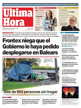 Cover of Ultima Hora